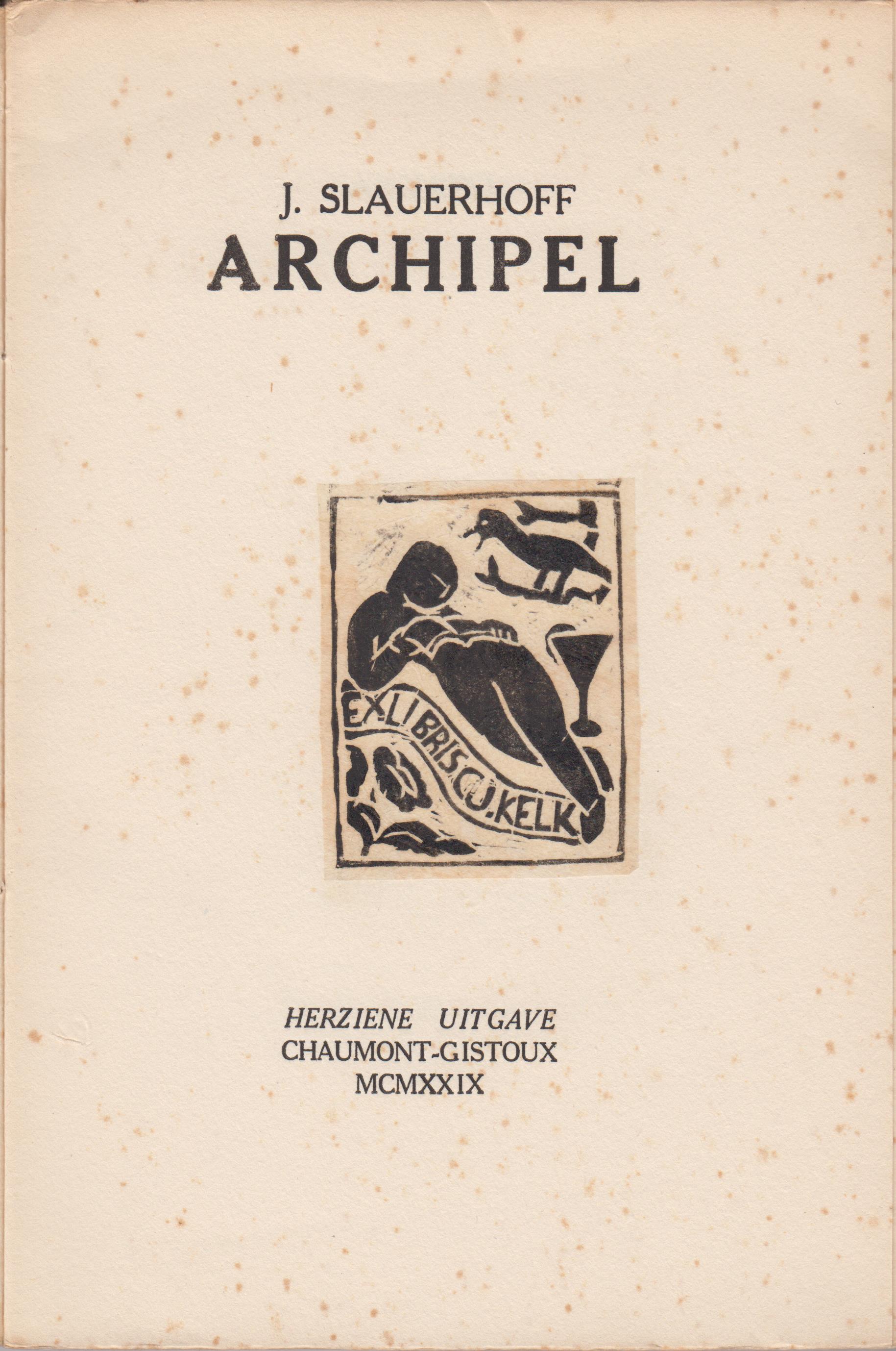 Catalogus 67: J. Slauerhoff | antiquariaat Fokas Holthuis