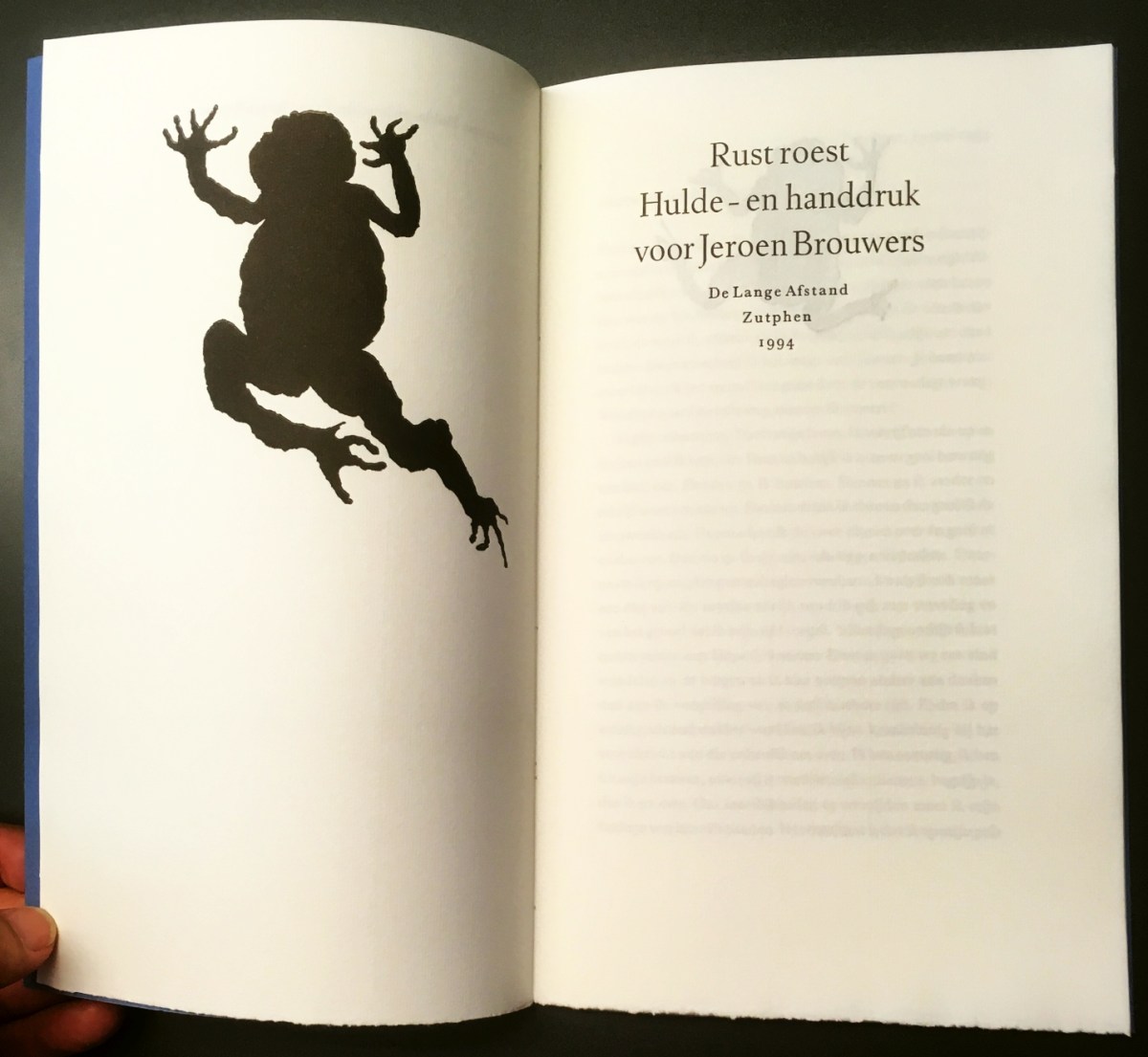 Nieuwsbrief 865 Tom van Deel antiquariaat Fokas Holthuis